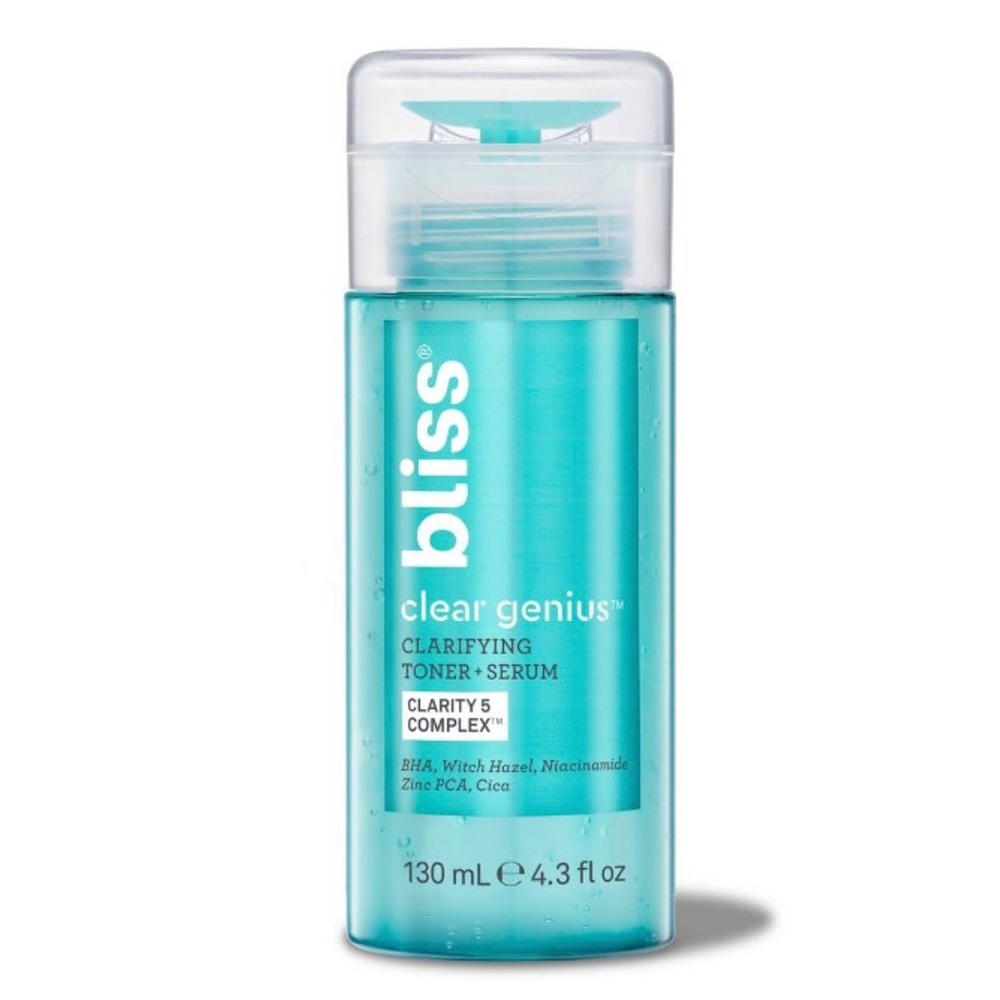 bliss Clear Genius Clarifying Toner + Serum 4.3 fl oz